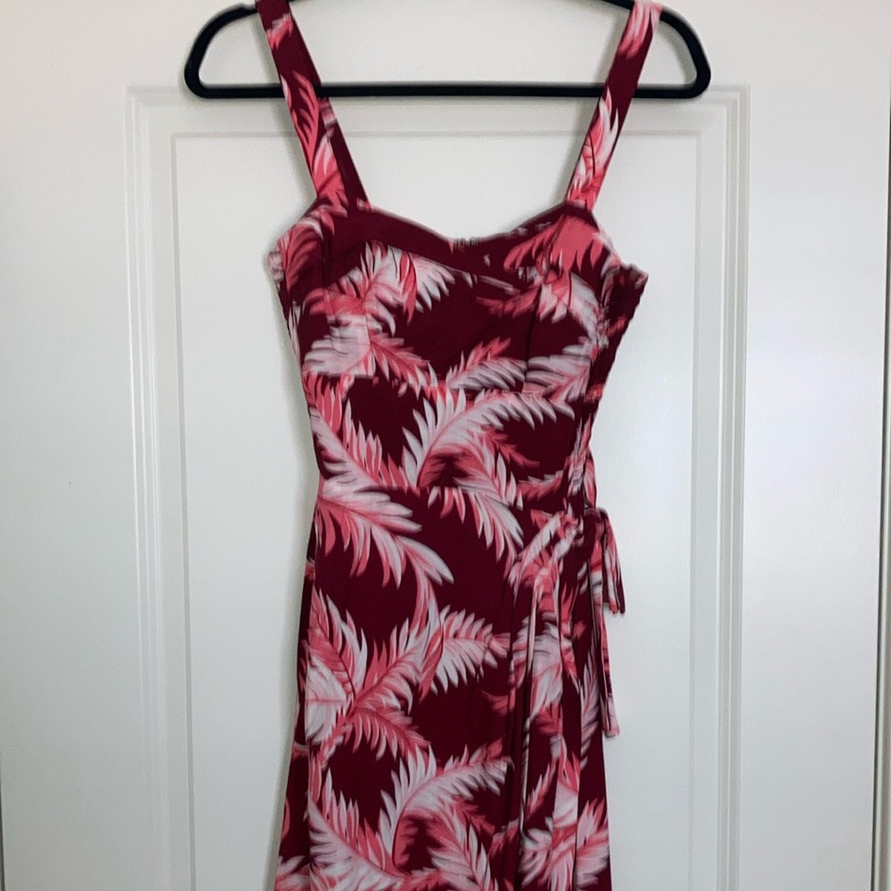 Trashy Diva Red Ruched Wrap Sundress
